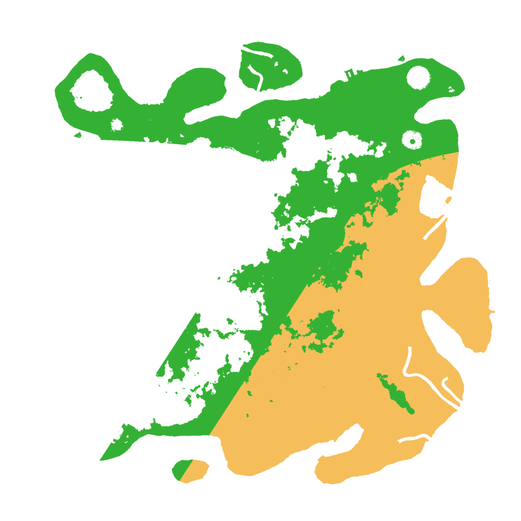 Biome Rust Map: Procedural Map, Size: 4000, Seed: 98075
