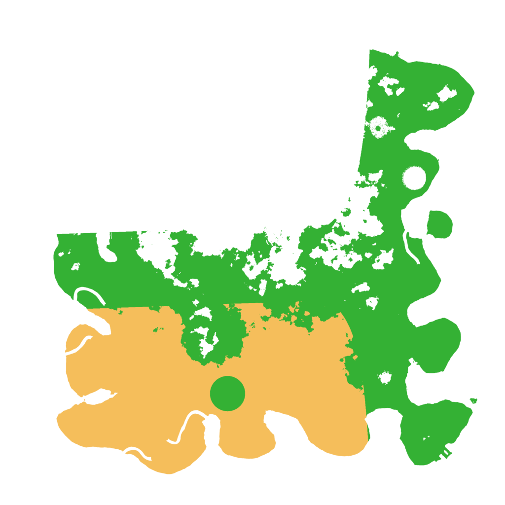 Biome Rust Map: Procedural Map, Size: 3800, Seed: 1230913339