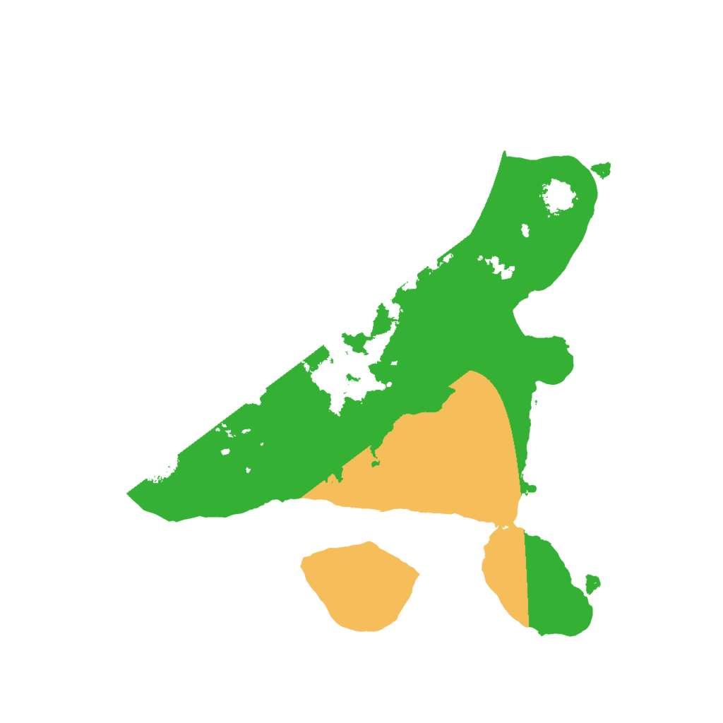 Biome Rust Map: Procedural Map, Size: 2000, Seed: 1544954094