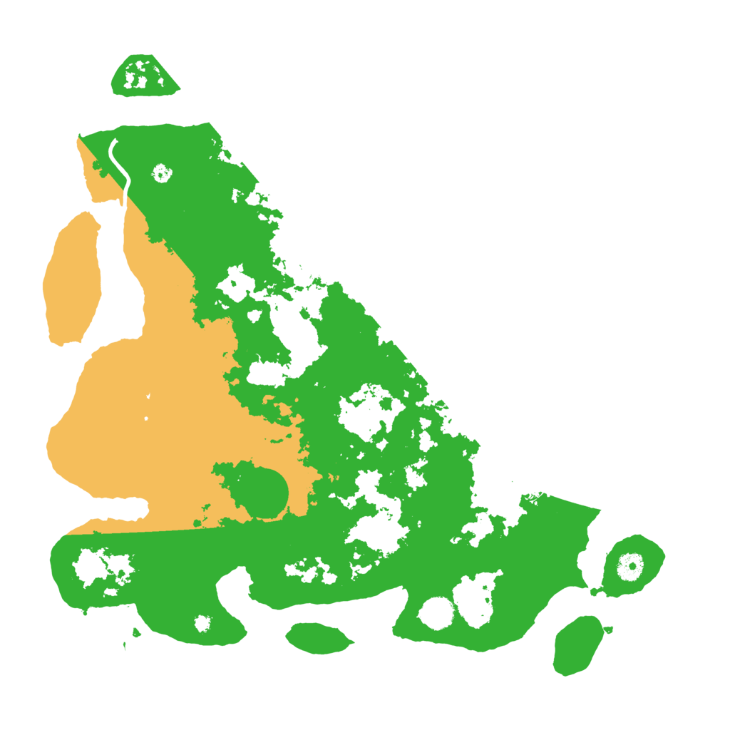 Biome Rust Map: Procedural Map, Size: 4010, Seed: 1234567890
