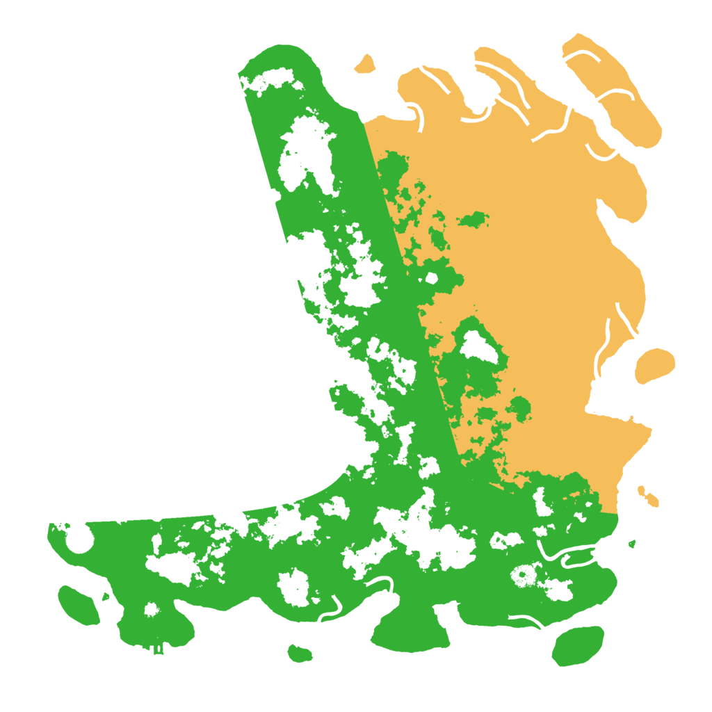 Biome Rust Map: Procedural Map, Size: 4500, Seed: 425021672