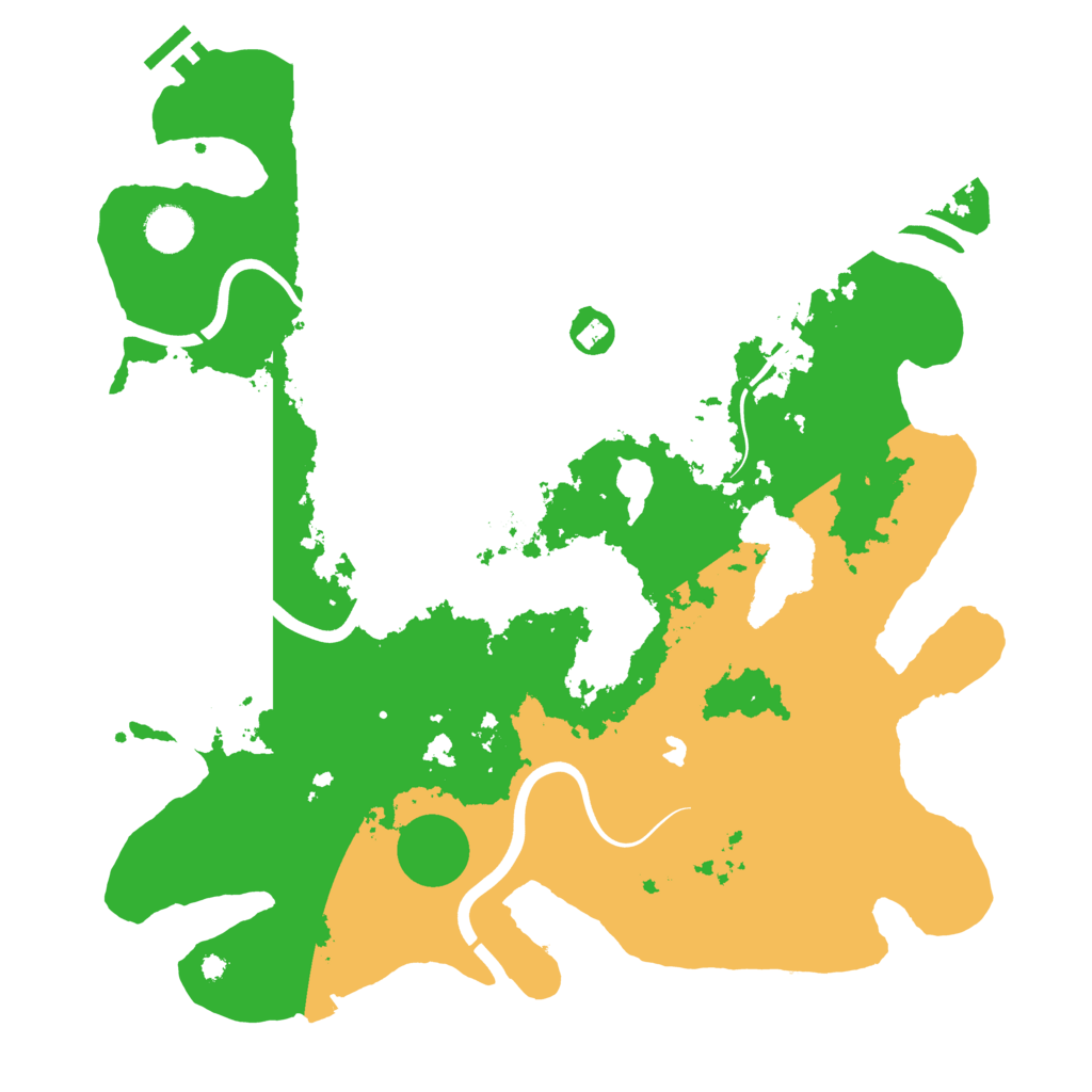 Biome Rust Map: Procedural Map, Size: 4000, Seed: 1530924681