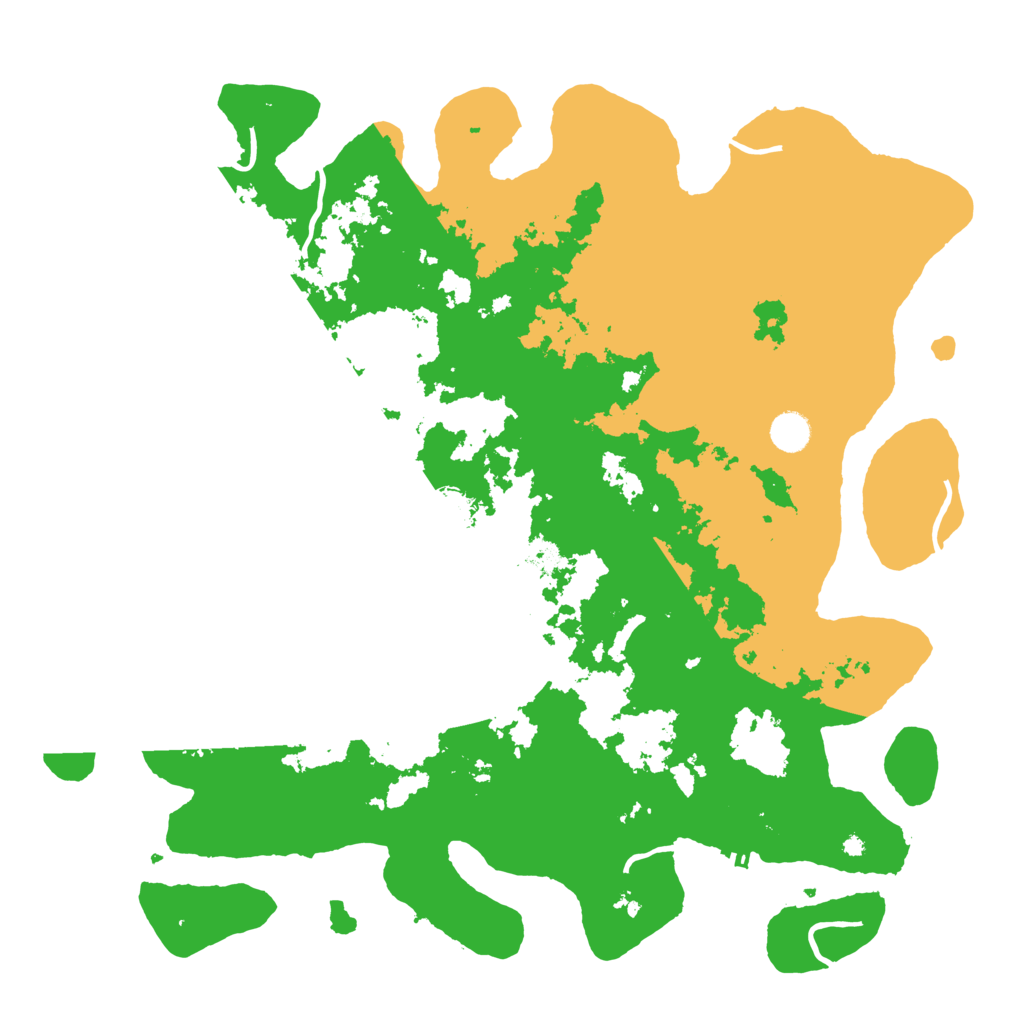 Biome Rust Map: Procedural Map, Size: 4500, Seed: 132832751