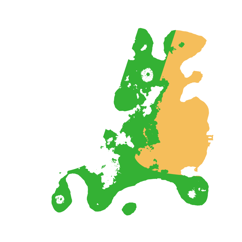 Biome Rust Map: Procedural Map, Size: 2800, Seed: 2030780