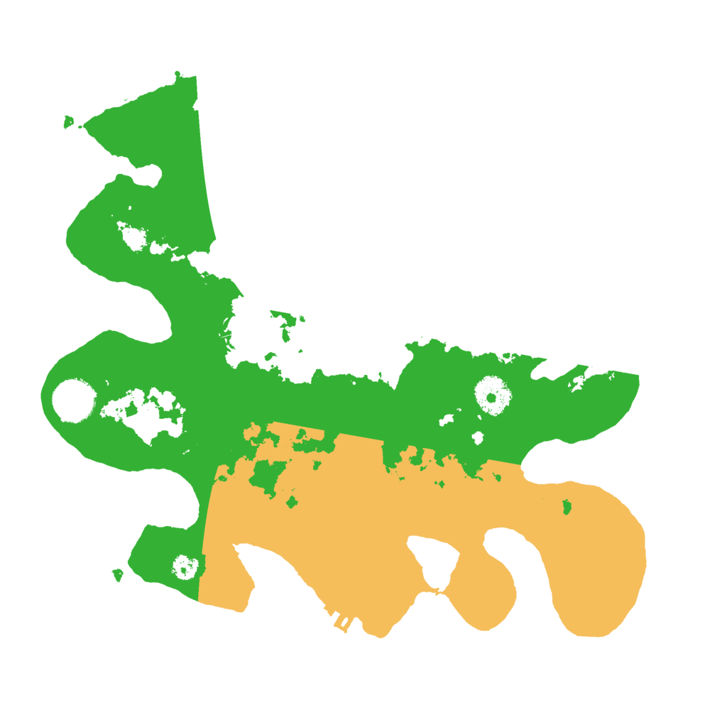 Biome Rust Map: Procedural Map, Size: 3000, Seed: 6522