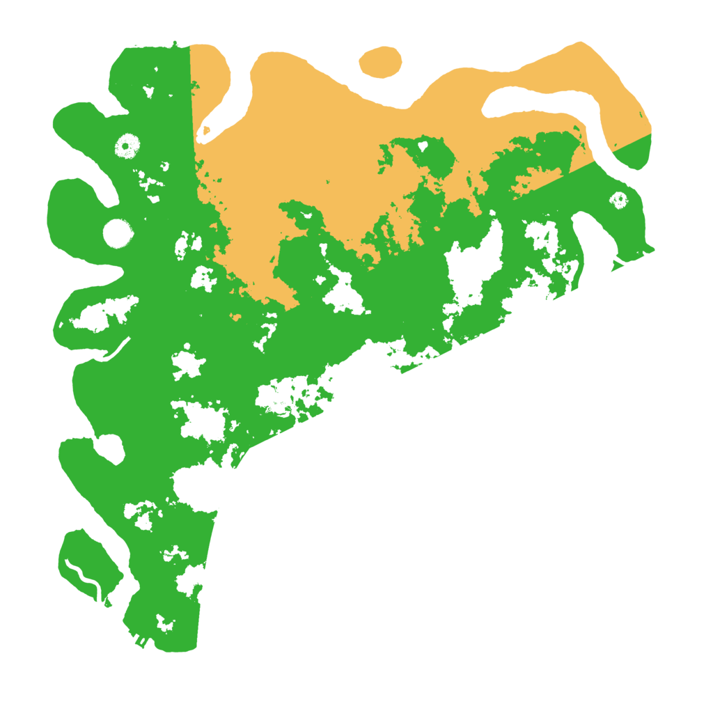 Biome Rust Map: Procedural Map, Size: 4350, Seed: 321654987