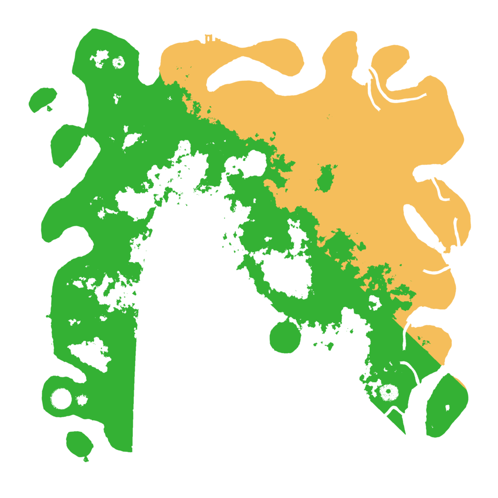 Biome Rust Map: Procedural Map, Size: 4250, Seed: 9765865