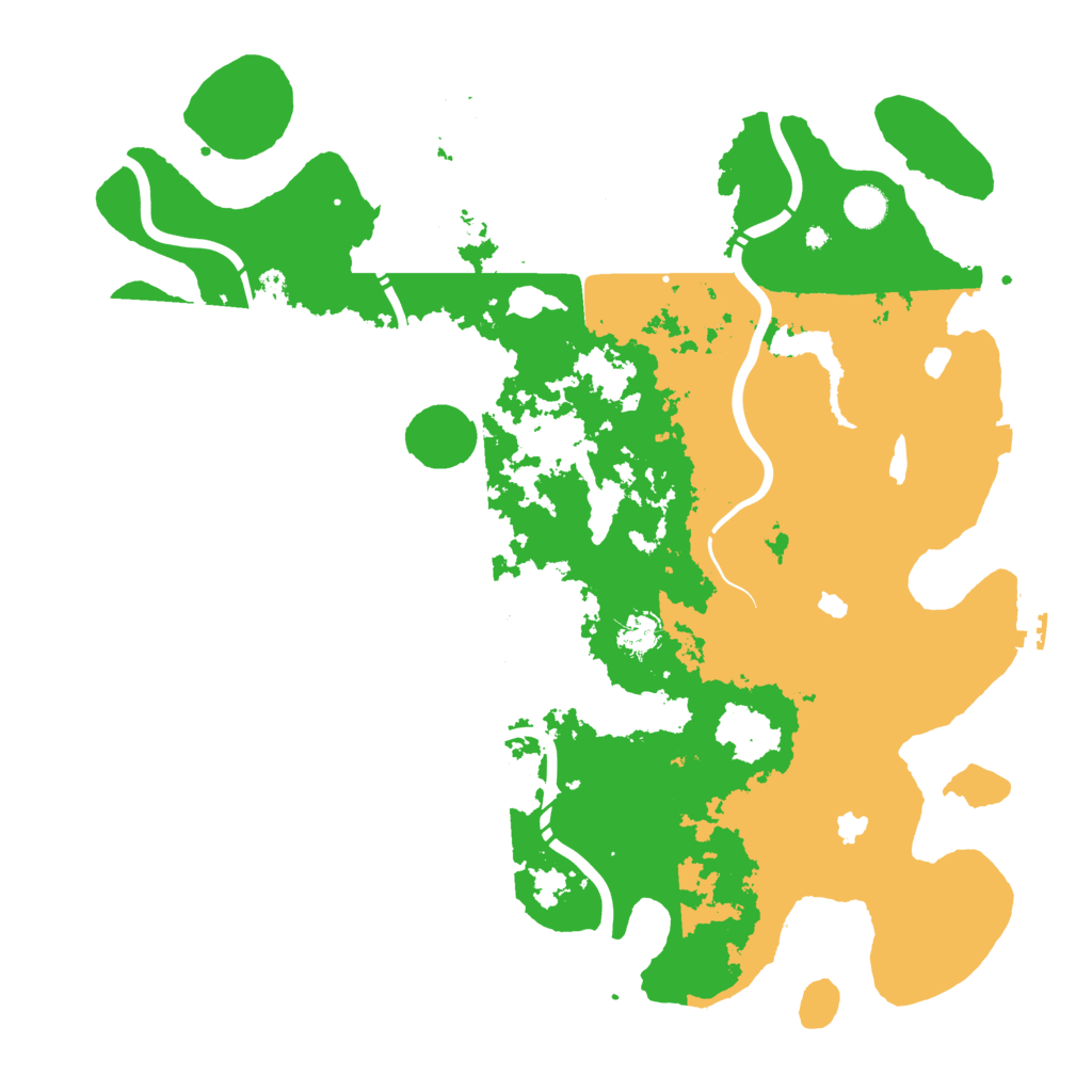 Biome Rust Map: Procedural Map, Size: 4500, Seed: 646