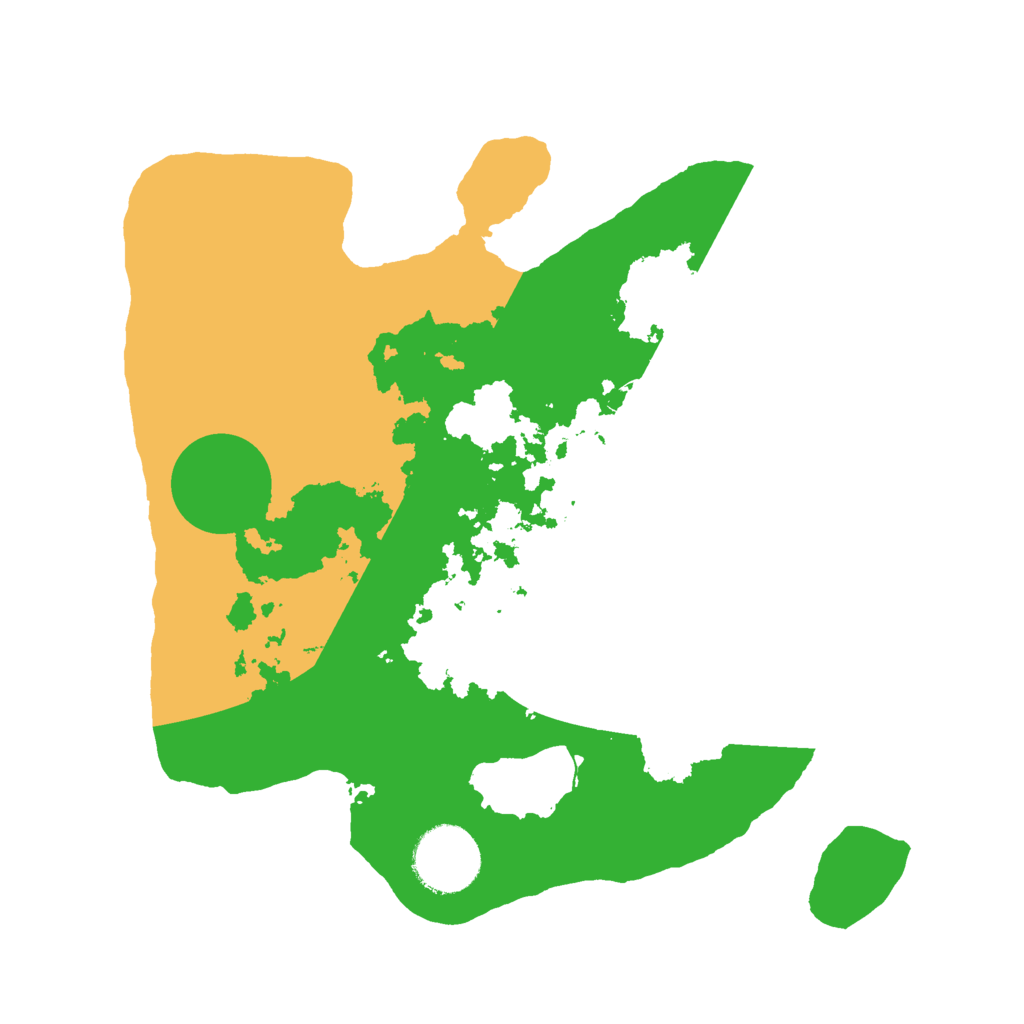 Biome Rust Map: Barren, Size: 2700, Seed: 1874976772