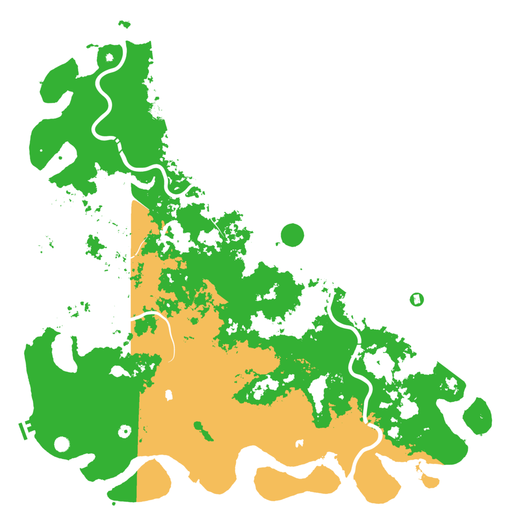 Biome Rust Map: Procedural Map, Size: 6000, Seed: 193161471