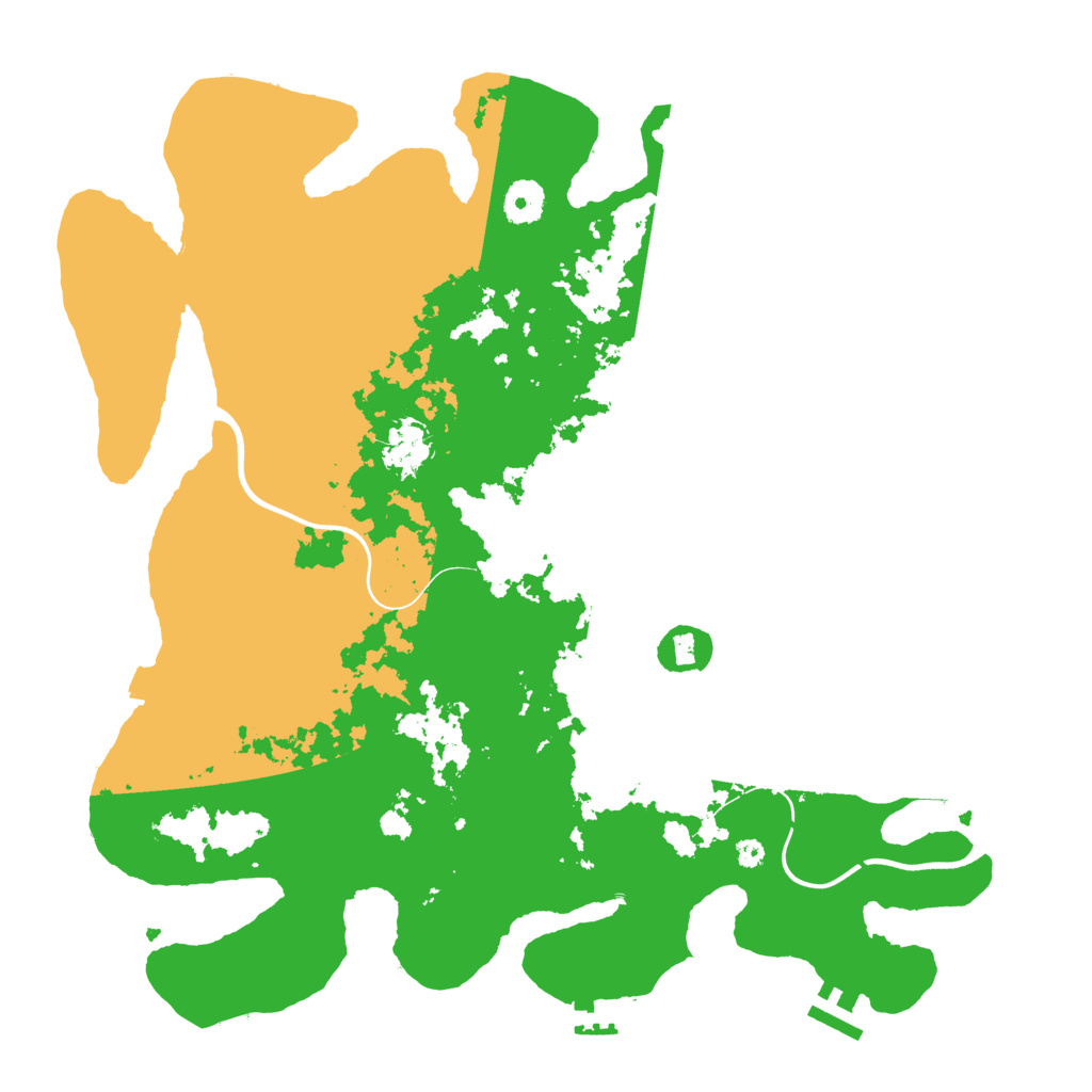Biome Rust Map: Procedural Map, Size: 3850, Seed: 1202242858