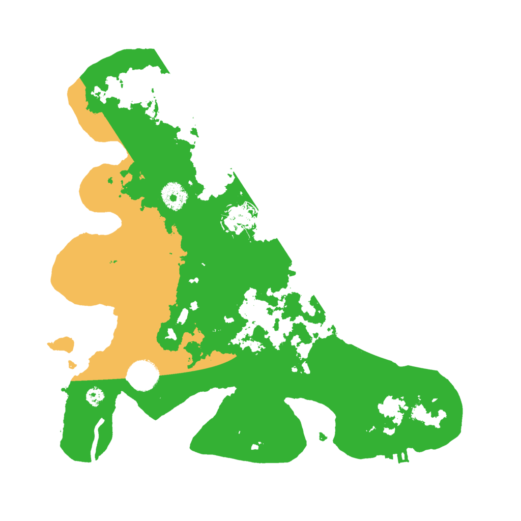 Biome Rust Map: Procedural Map, Size: 3000, Seed: 103277598