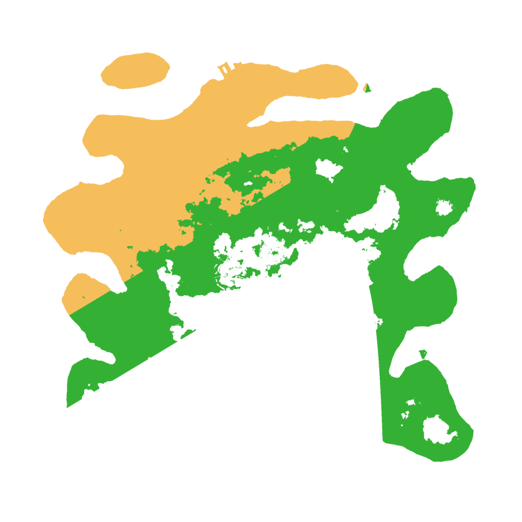 Biome Rust Map: Procedural Map, Size: 3000, Seed: 469248790