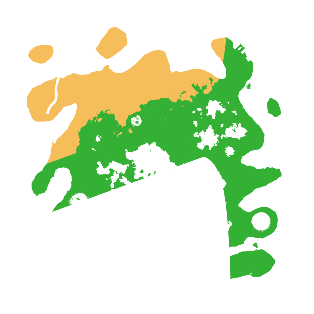 Biome Rust Map: Procedural Map, Size: 3000, Seed: 9223