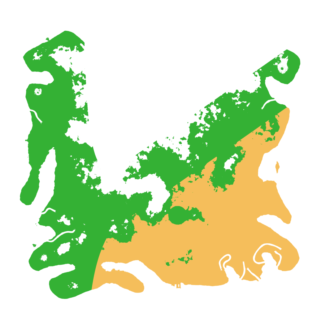 Biome Rust Map: Procedural Map, Size: 4500, Seed: 1530924681