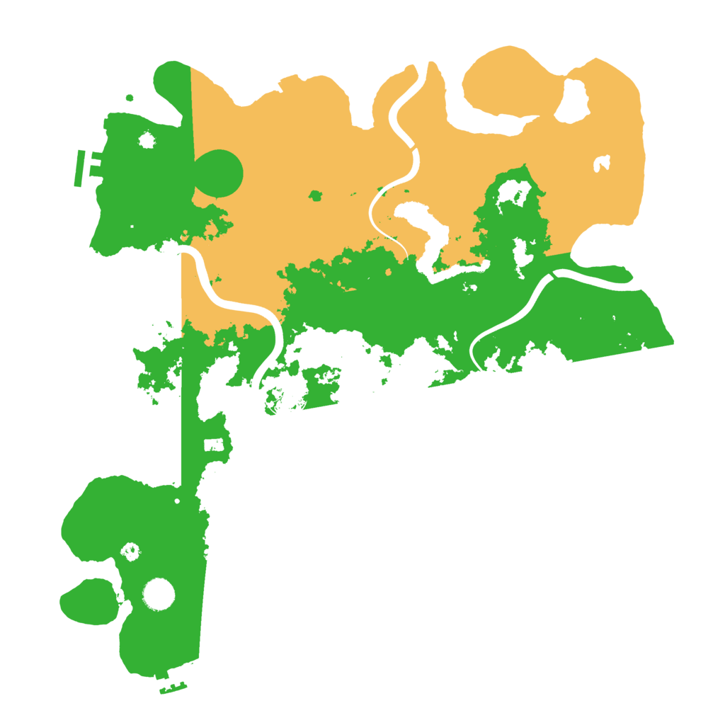 Biome Rust Map: Procedural Map, Size: 4000, Seed: 117860311