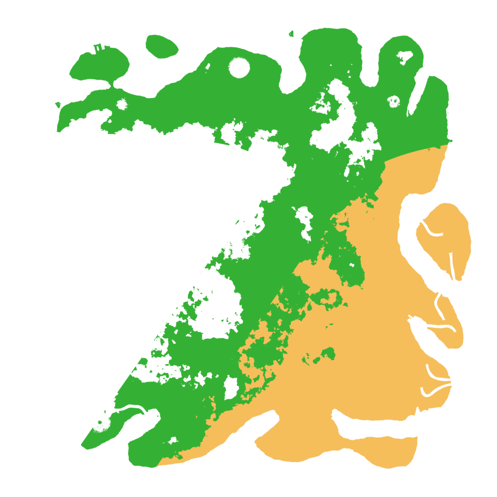 Biome Rust Map: Procedural Map, Size: 4250, Seed: 29407