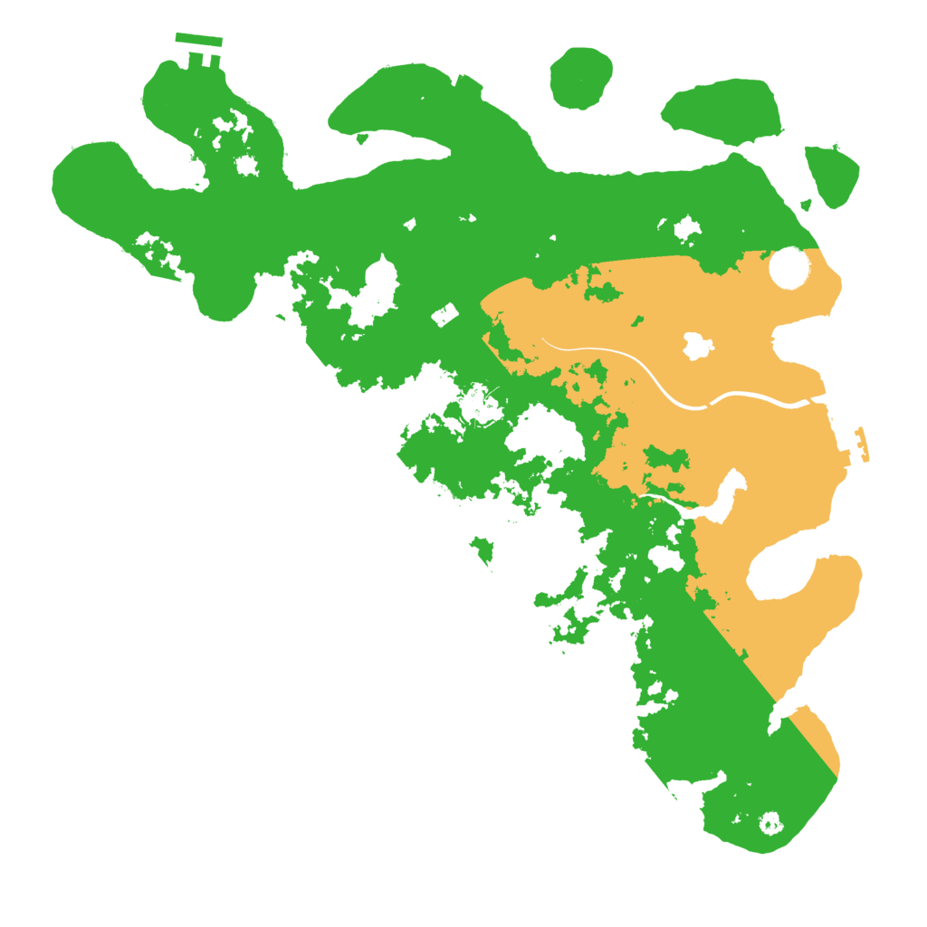 Biome Rust Map: Procedural Map, Size: 4000, Seed: 1344113557