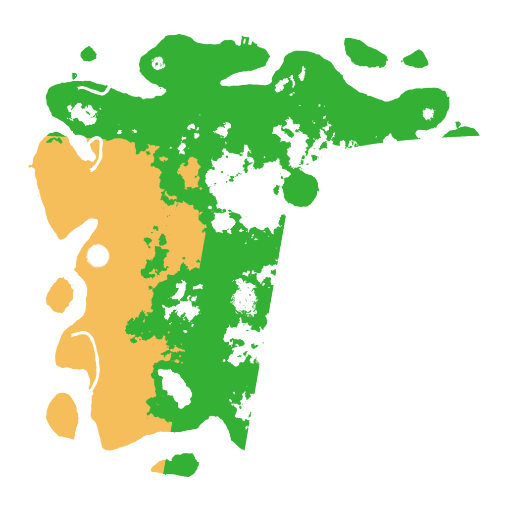 Biome Rust Map: Procedural Map, Size: 4000, Seed: 411073