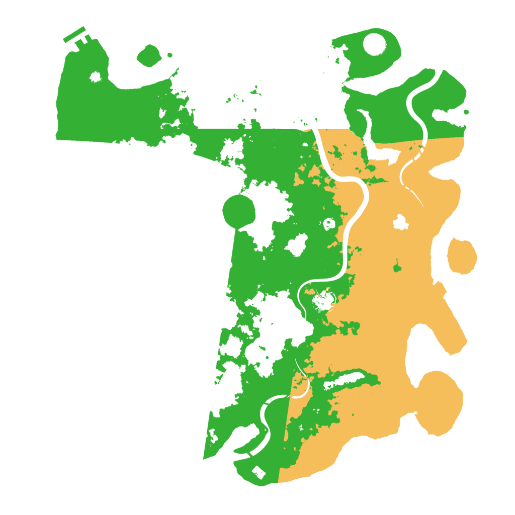 Biome Rust Map: Procedural Map, Size: 4250, Seed: 90346089
