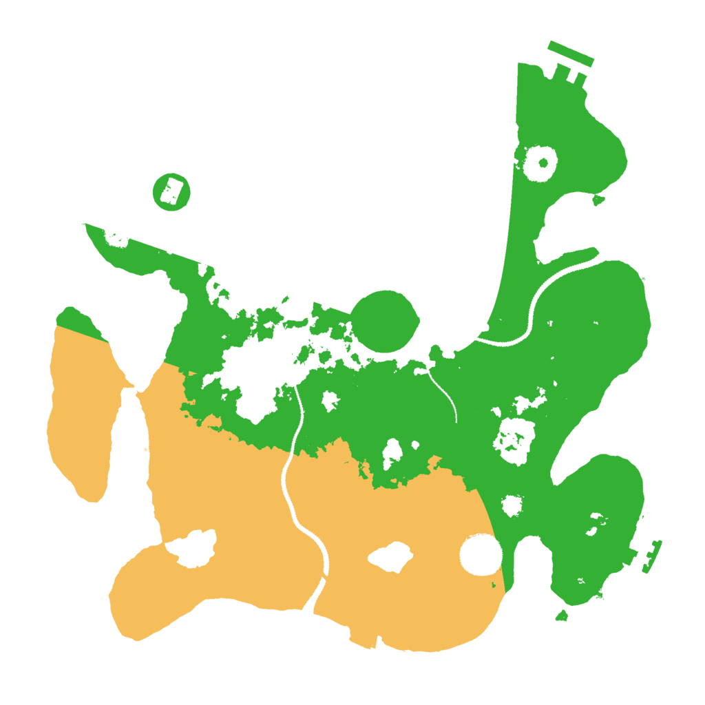 Biome Rust Map: Procedural Map, Size: 3000, Seed: 5959