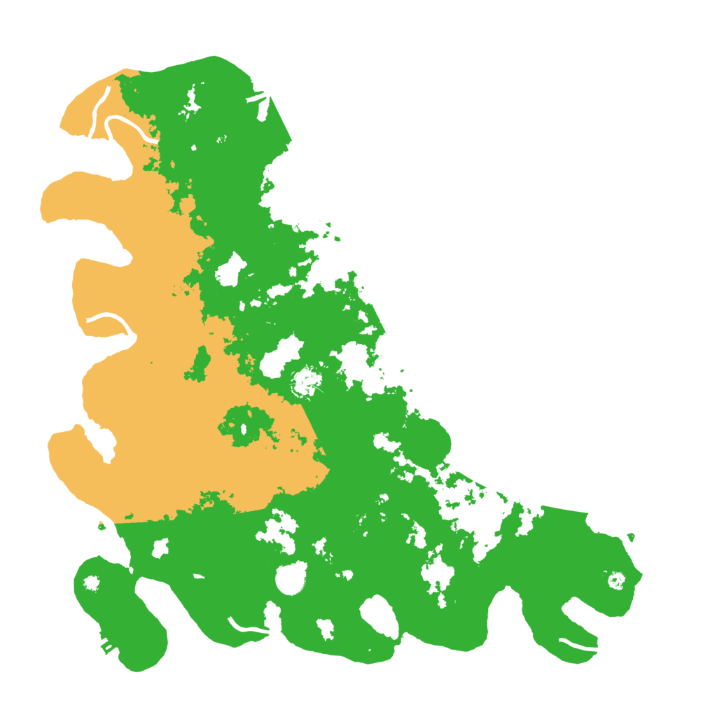 Biome Rust Map: Procedural Map, Size: 4250, Seed: 345278807