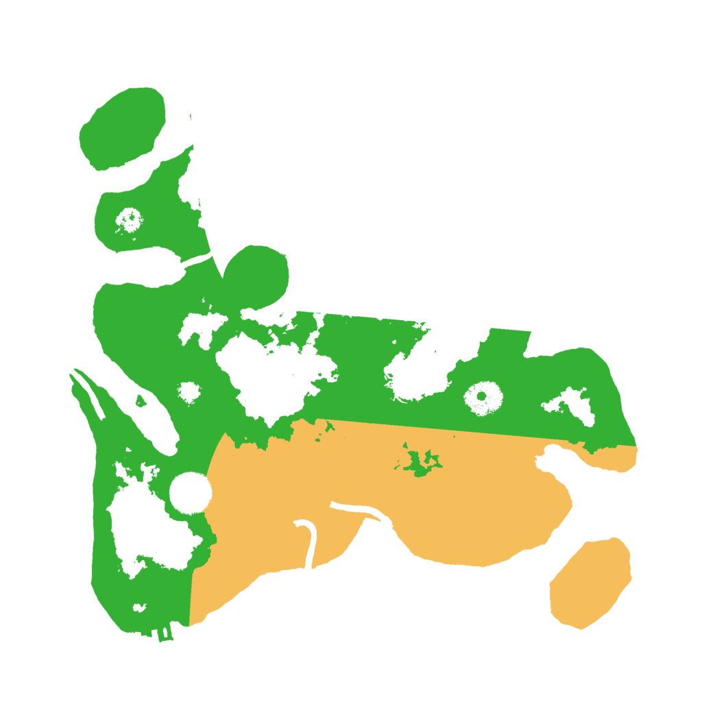 Biome Rust Map: Procedural Map, Size: 3000, Seed: 650302