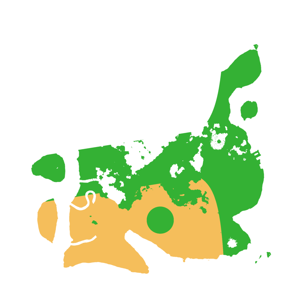 Biome Rust Map: Procedural Map, Size: 3000, Seed: 914354103