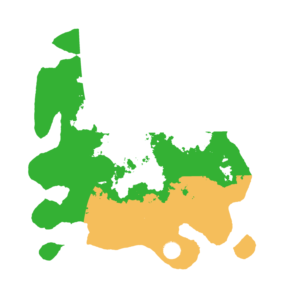 Biome Rust Map: Barren, Size: 3000, Seed: 1846582849