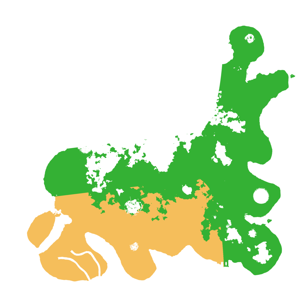 Biome Rust Map: Procedural Map, Size: 3500, Seed: 156680712