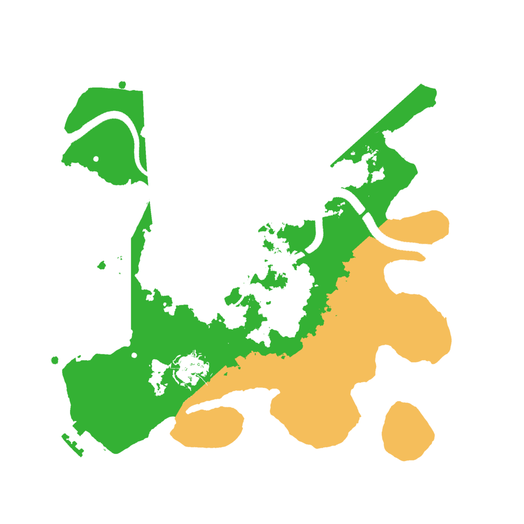 Biome Rust Map: Procedural Map, Size: 2800, Seed: 37306234