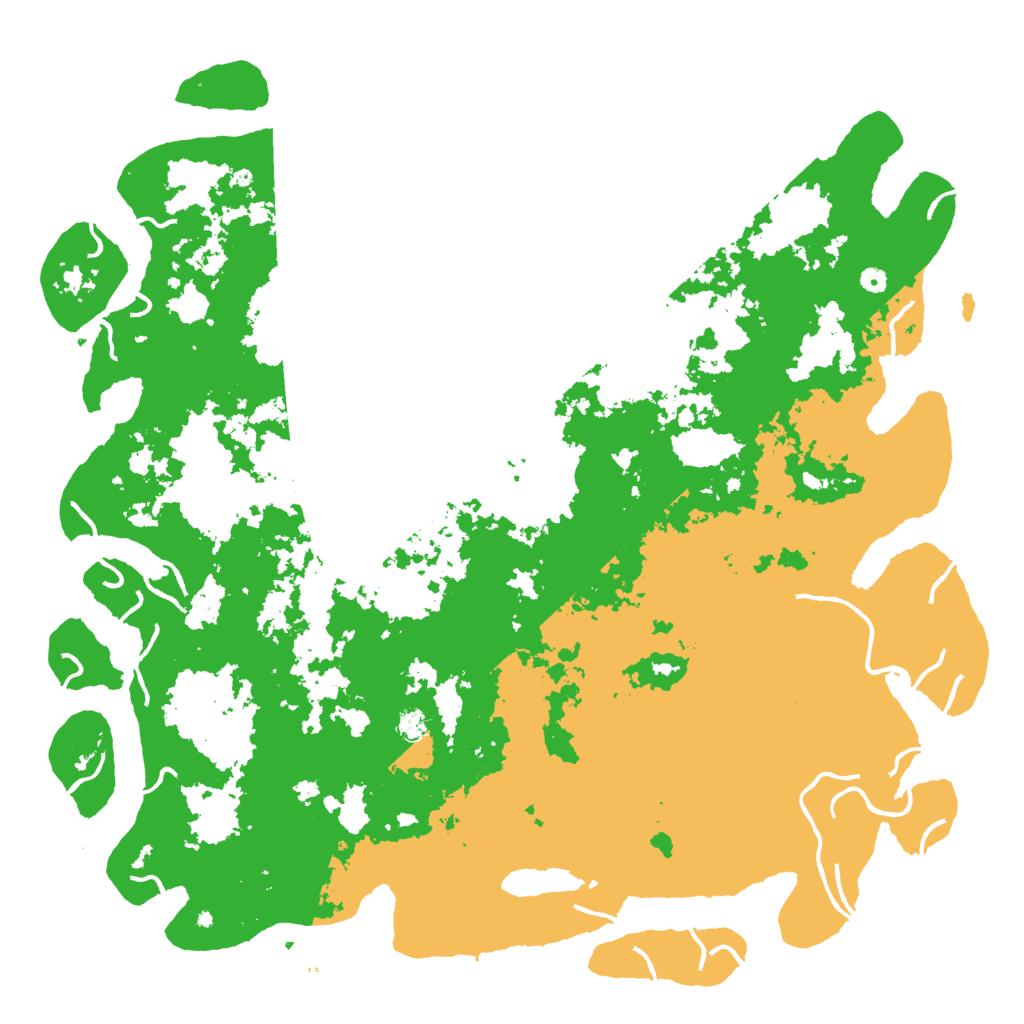 Biome Rust Map: Procedural Map, Size: 6000, Seed: 338813675