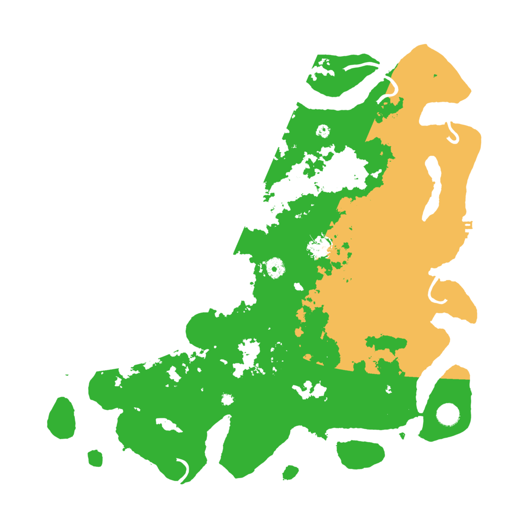 Biome Rust Map: Procedural Map, Size: 4000, Seed: 766670699