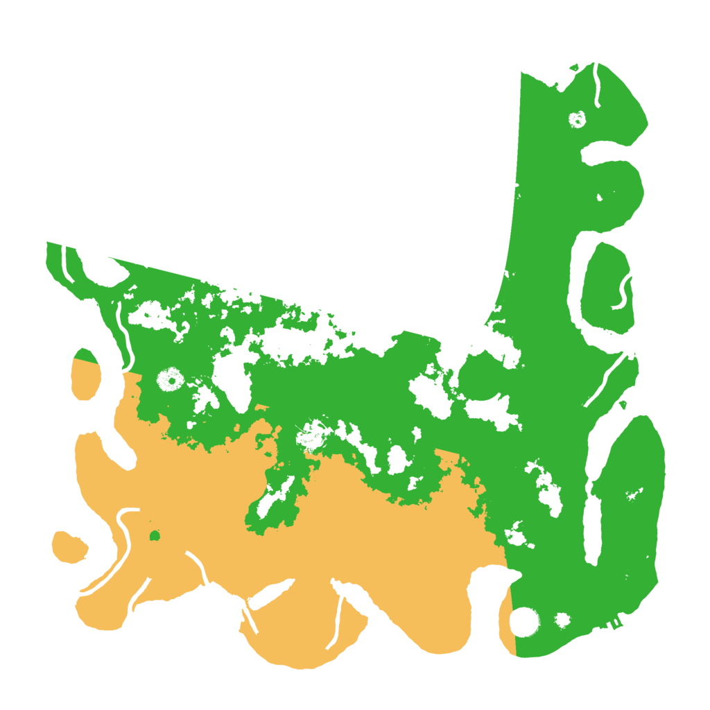 Biome Rust Map: Procedural Map, Size: 4250, Seed: 317392
