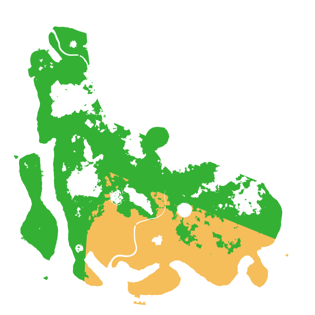 Biome Rust Map: Procedural Map, Size: 4000, Seed: 1850947063