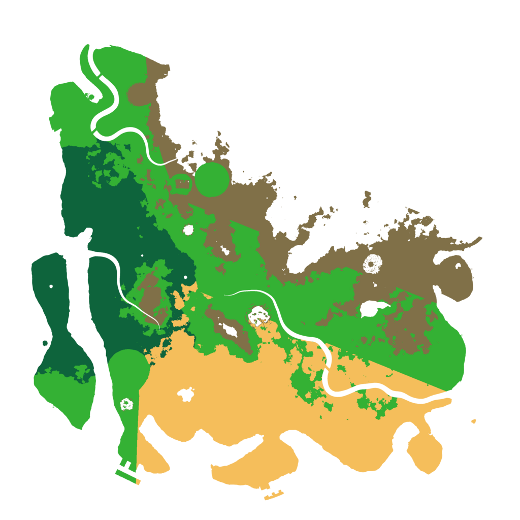 Biome Rust Map: Procedural Map, Size: 4000, Seed: 1850947063