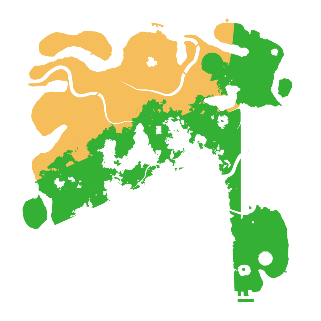 Biome Rust Map: Procedural Map, Size: 4000, Seed: 226157463