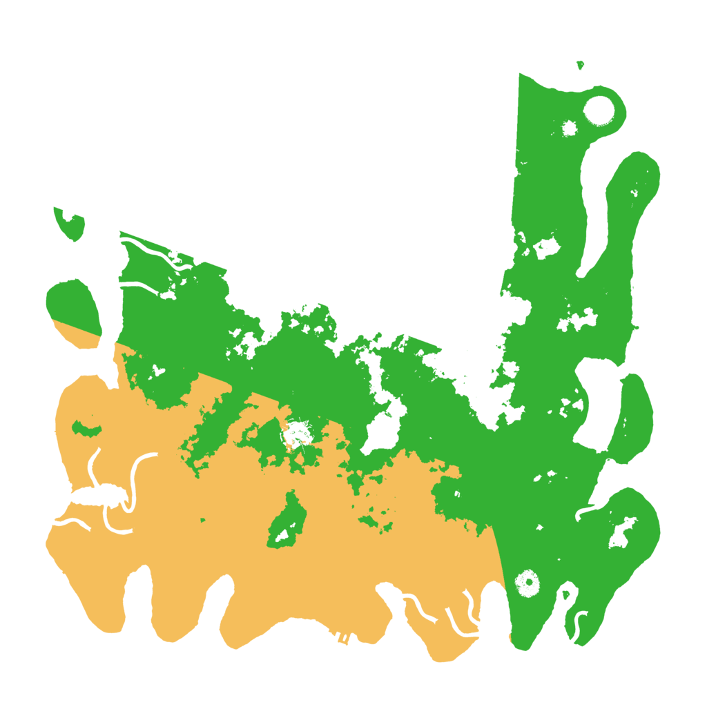 Biome Rust Map: Procedural Map, Size: 4200, Seed: 1776