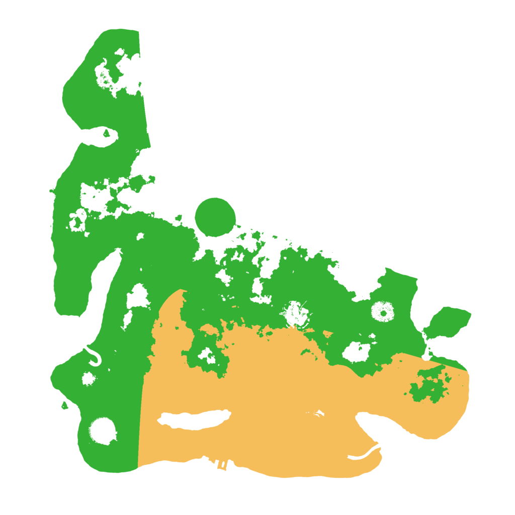 Biome Rust Map: Procedural Map, Size: 3500, Seed: 111703049