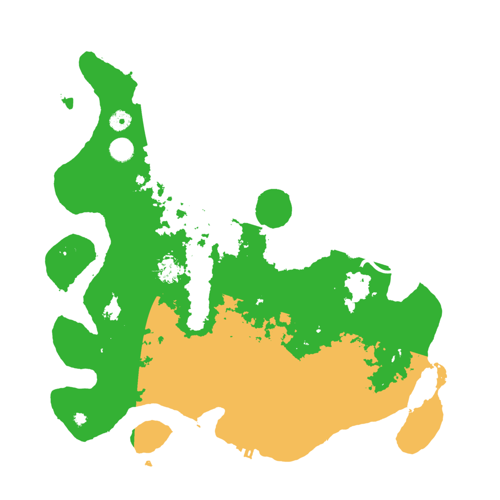 Biome Rust Map: Procedural Map, Size: 3673, Seed: 13825