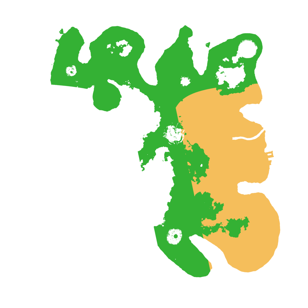 Biome Rust Map: Procedural Map, Size: 3000, Seed: 287906728