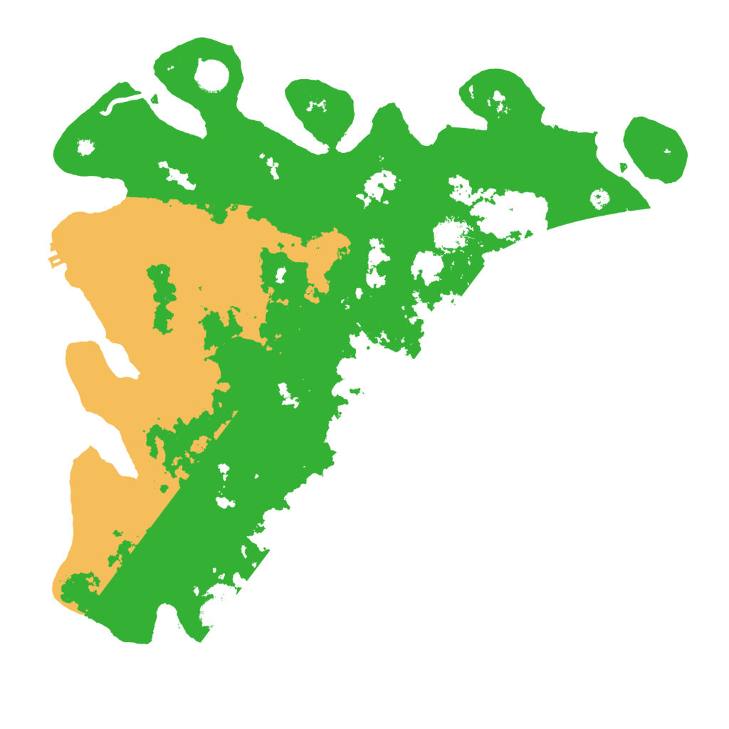 Biome Rust Map: Procedural Map, Size: 4000, Seed: 313523