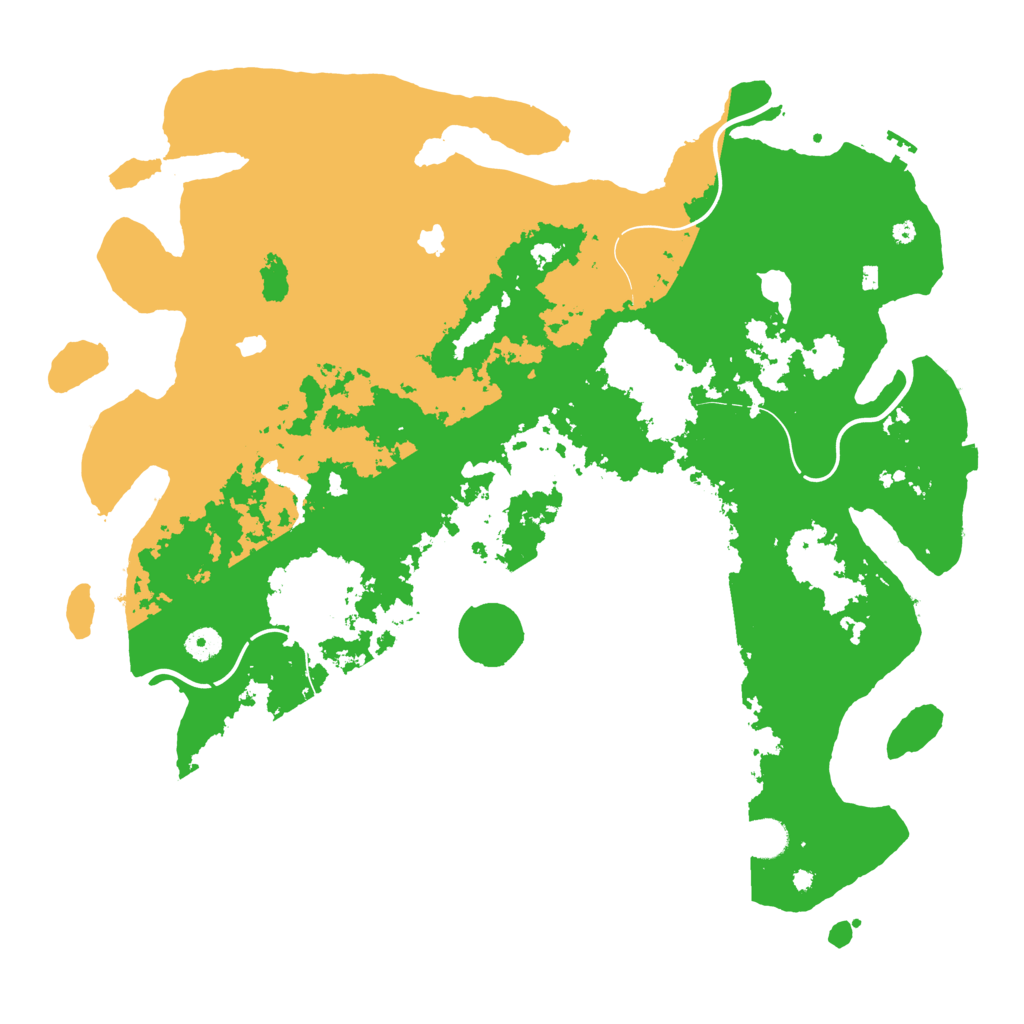 Biome Rust Map: Procedural Map, Size: 4500, Seed: 86750