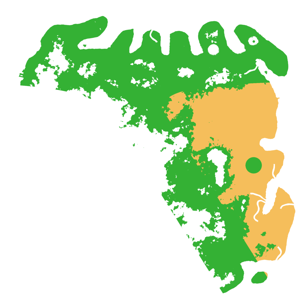 Biome Rust Map: Procedural Map, Size: 5000, Seed: 1762665546