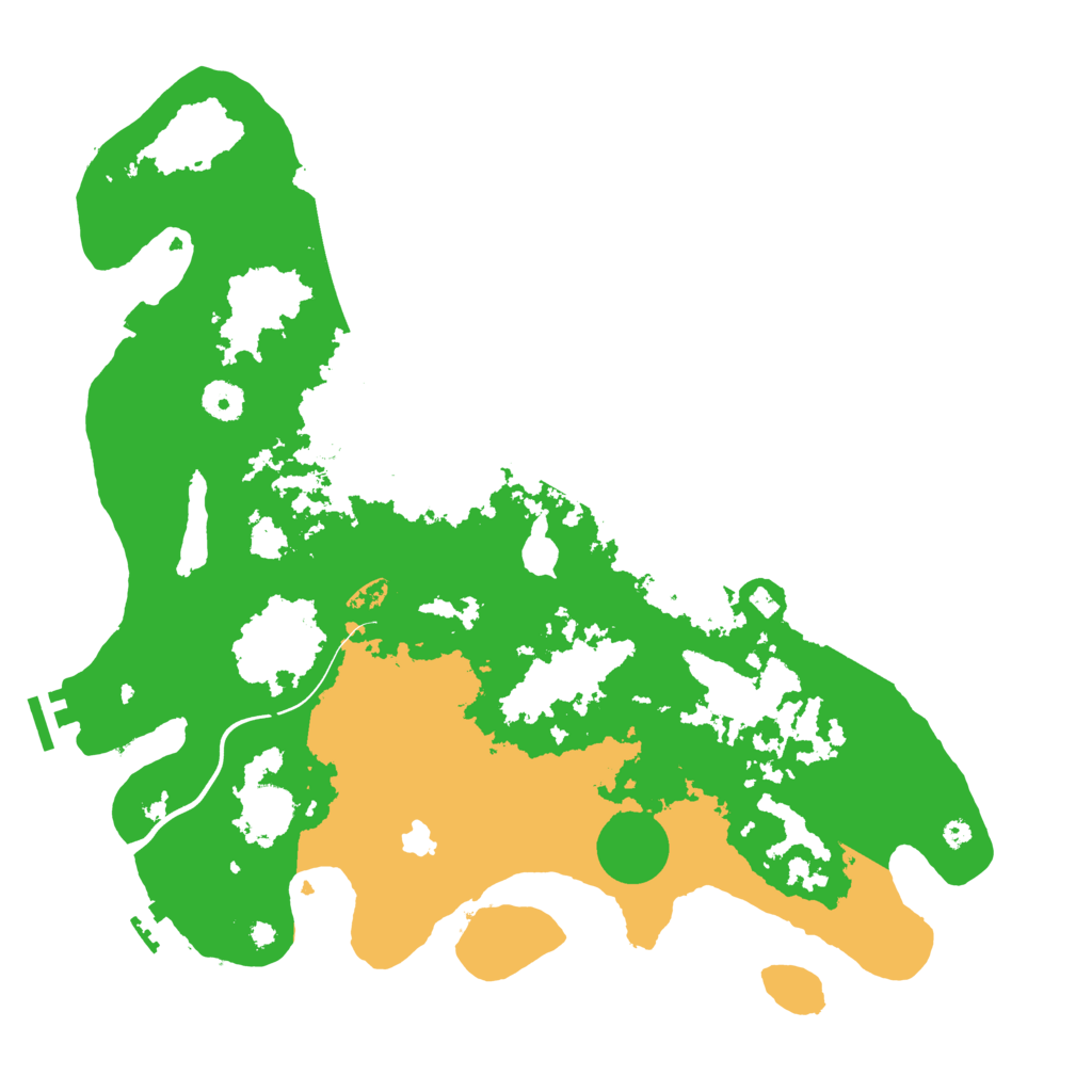 Biome Rust Map: Procedural Map, Size: 4000, Seed: 239871