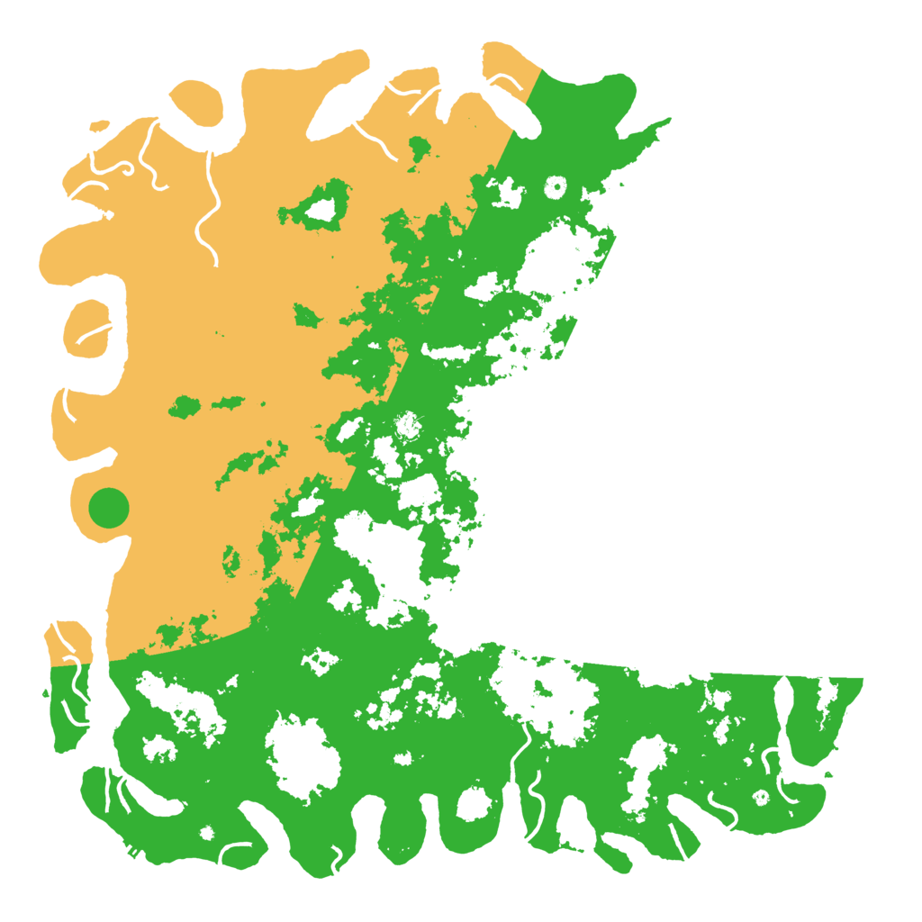 Biome Rust Map: Procedural Map, Size: 6000, Seed: 959567