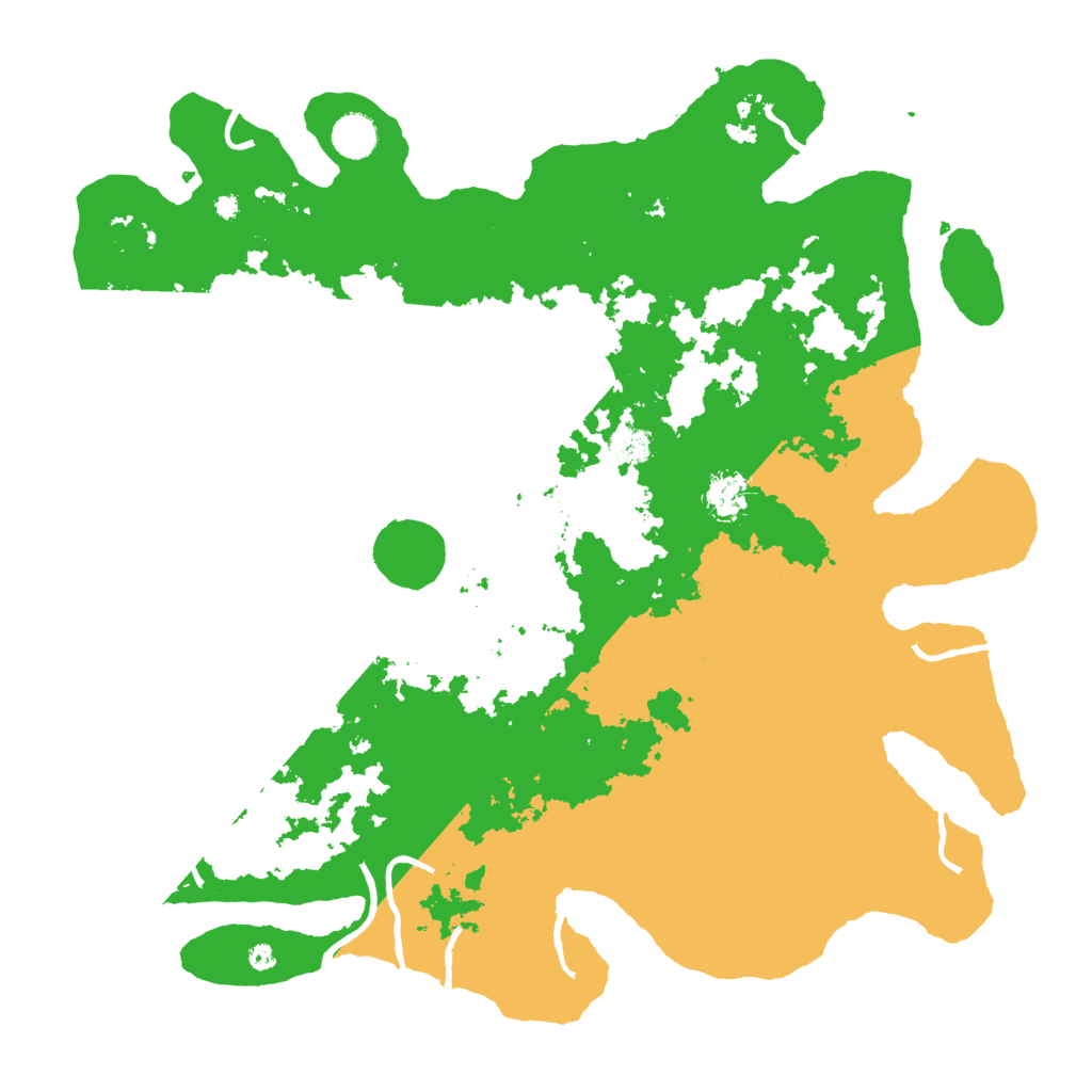 Biome Rust Map: Procedural Map, Size: 4250, Seed: 1158922819
