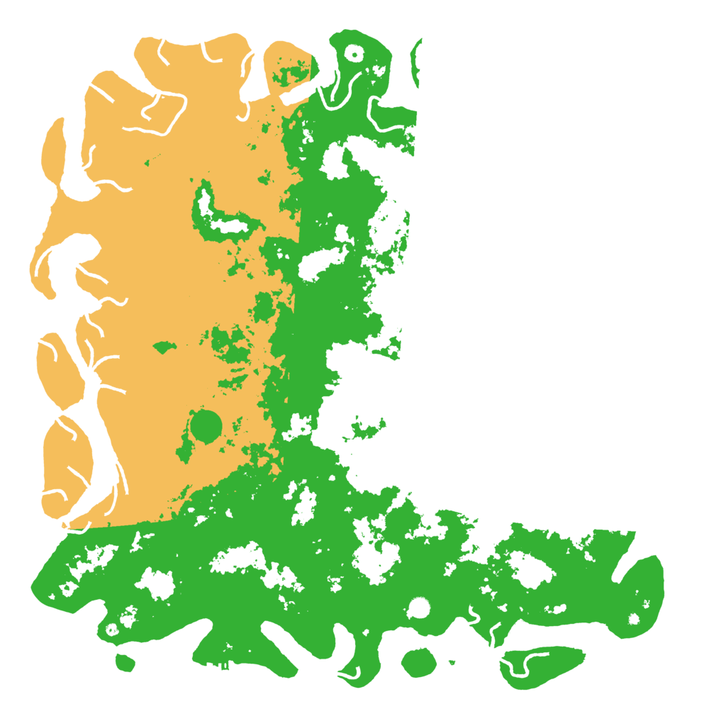 Biome Rust Map: Procedural Map, Size: 6000, Seed: 471924