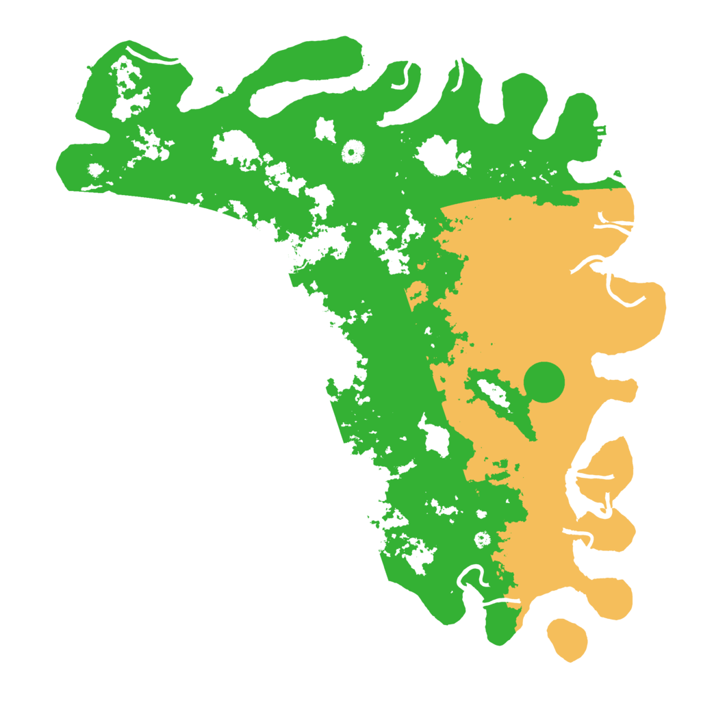 Biome Rust Map: Procedural Map, Size: 4500, Seed: 1518545426