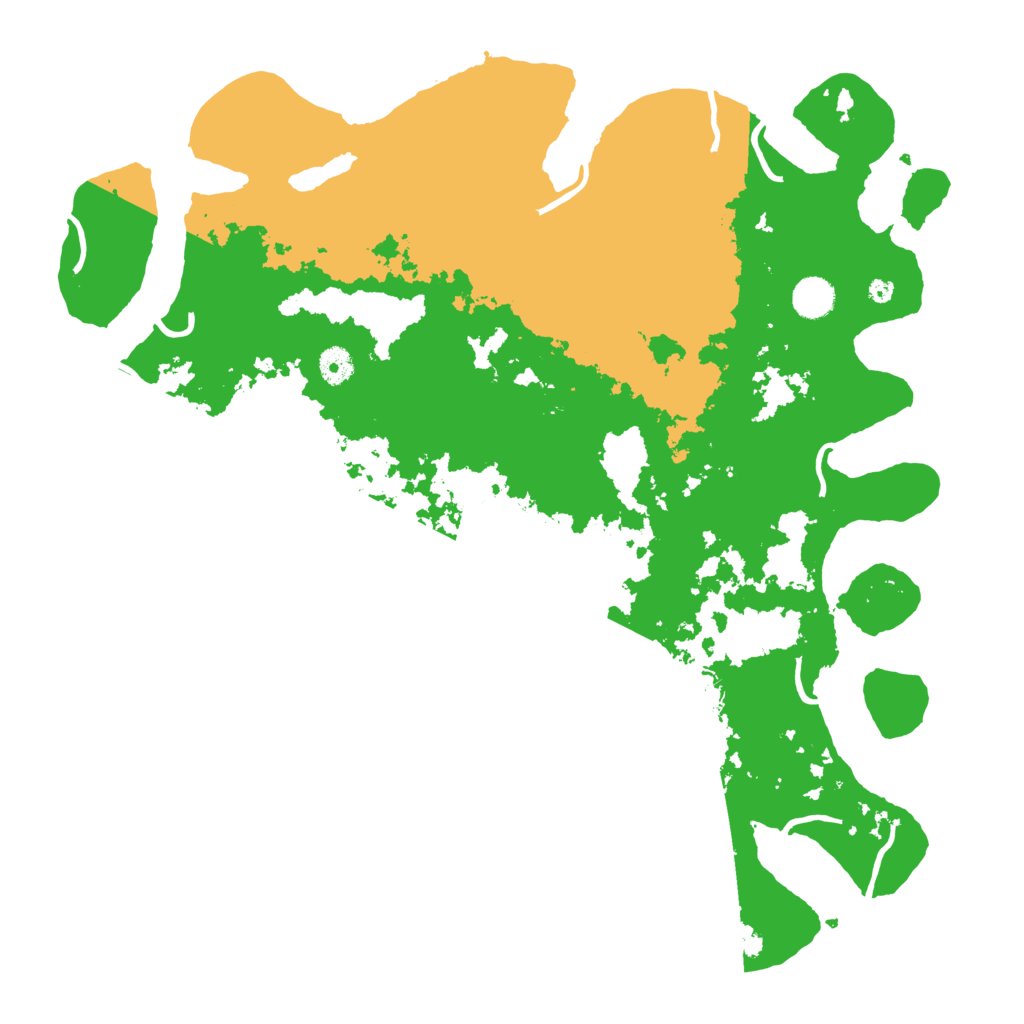 Biome Rust Map: Procedural Map, Size: 4300, Seed: 846198